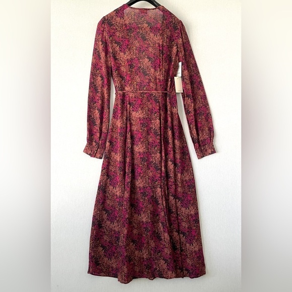 Aritzia Wilfred Lina Floral Midi Dress - Picture 5 of 10